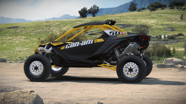 Can-Am Maverick R X RS DCT SAS 999T Carbon Black & Neo Yellow