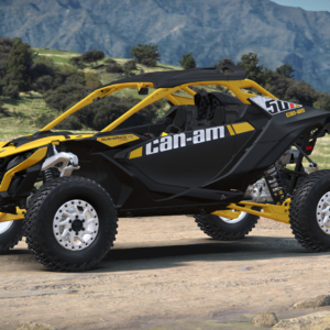 Can-Am Maverick R X RS DCT SAS 999T Carbon Black & Neo Yellow