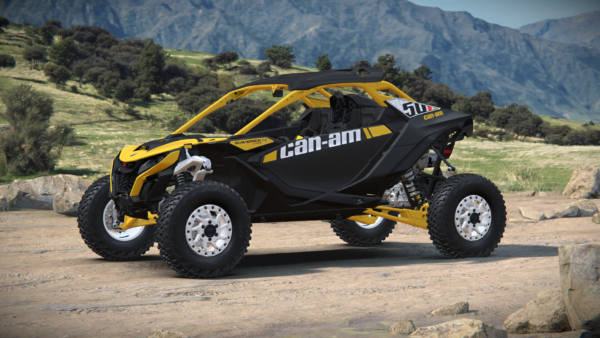 Can-Am Maverick R X RS DCT SAS 999T Carbon Black & Neo Yellow