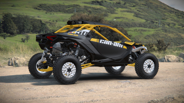 Can-Am Maverick R X RS DCT SAS 999T Carbon Black & Neo Yellow