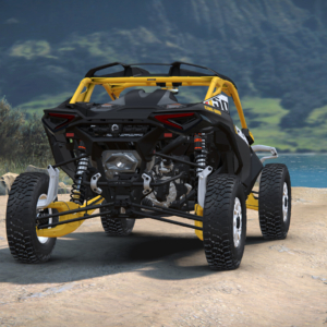 Can-Am Maverick R X RS DCT SAS 999T Carbon Black & Neo Yellow - obrazek 5
