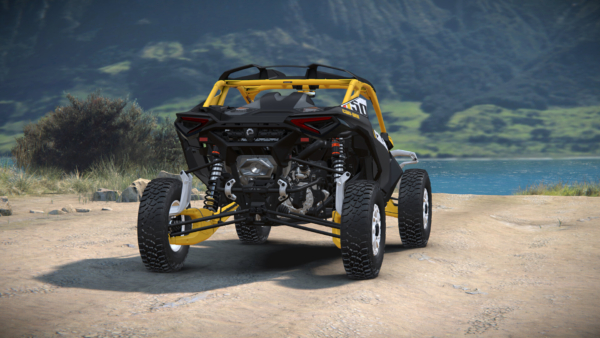 Can-Am Maverick R X RS DCT SAS 999T Carbon Black & Neo Yellow