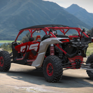 Can-Am Maverick X3 MAX XRS SAS Turbo RR Fiery Red & Hyper Silver - obrazek 8