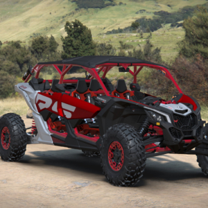 Can-Am Maverick X3 MAX XRS SAS Turbo RR Fiery Red & Hyper Silver - obrazek 7