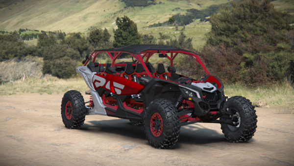 Can-Am Maverick X3 MAX XRS SAS Turbo RR Fiery Red & Hyper Silver