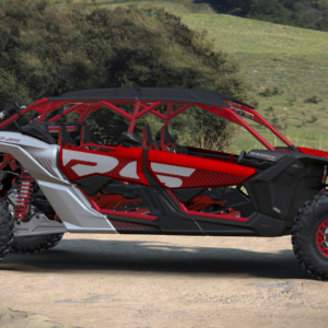 Can-Am Maverick X3 MAX XRS SAS Turbo RR Fiery Red & Hyper Silver - obrazek 4