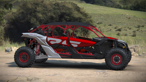 Can-Am Maverick X3 MAX XRS SAS Turbo RR Fiery Red & Hyper Silver