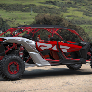 Can-Am Maverick X3 MAX XRS SAS Turbo RR Fiery Red & Hyper Silver - obrazek 5