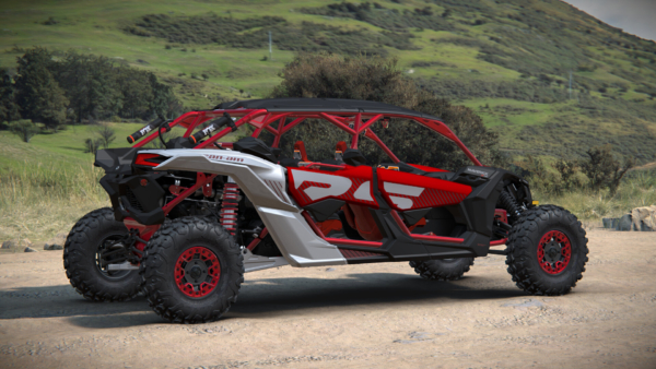 Can-Am Maverick X3 MAX XRS SAS Turbo RR Fiery Red & Hyper Silver