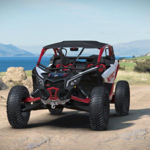 Can-Am Maverick X3 XRC Turbo RR Hybrid White & Legion Red - obrazek 2