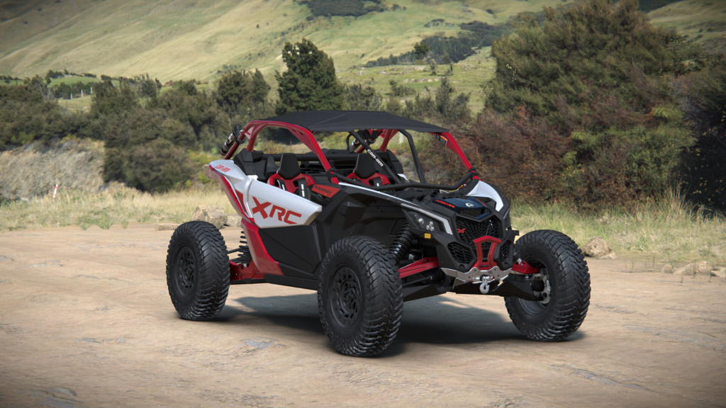 Can-Am Maverick X3 XRC Turbo RR Hybrid White & Legion Red