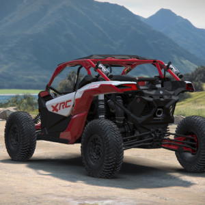Can-Am Maverick X3 XRC Turbo RR Hybrid White & Legion Red - obrazek 3