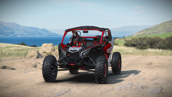 Can-Am Maverick X3 XRS SAS Turbo RR Fiery Red & Hyper Silver