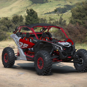 Can-Am Maverick X3 XRS SAS Turbo RR Fiery Red & Hyper Silver - obrazek 7