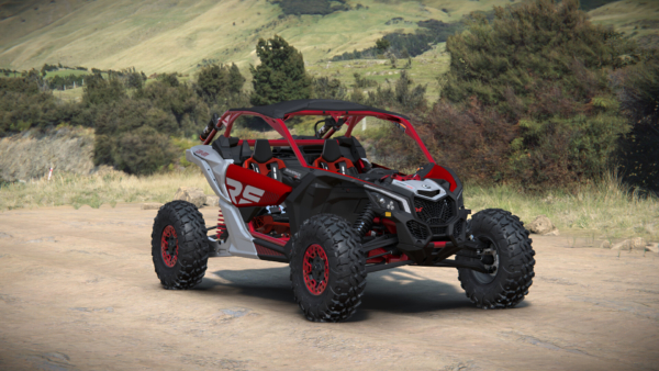 Can-Am Maverick X3 XRS SAS Turbo RR Fiery Red & Hyper Silver