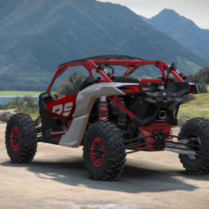 Can-Am Maverick X3 XRS SAS Turbo RR Fiery Red & Hyper Silver - obrazek 4