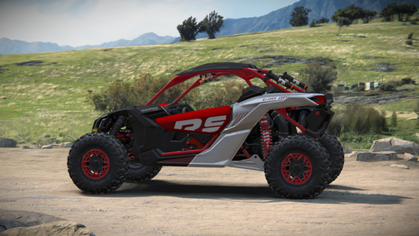 Can-Am Maverick X3 XRS SAS Turbo RR Fiery Red & Hyper Silver