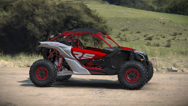 Can-Am Maverick X3 XRS SAS Turbo RR Fiery Red & Hyper Silver