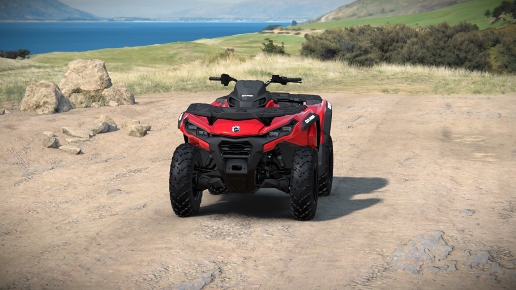 Can-Am Outlander 1000R DPS Legion Red