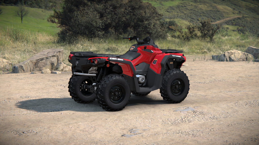 Can-Am Outlander 1000R DPS Legion Red