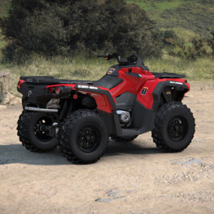 Can-Am Outlander 1000R DPS Legion Red - obrazek 5
