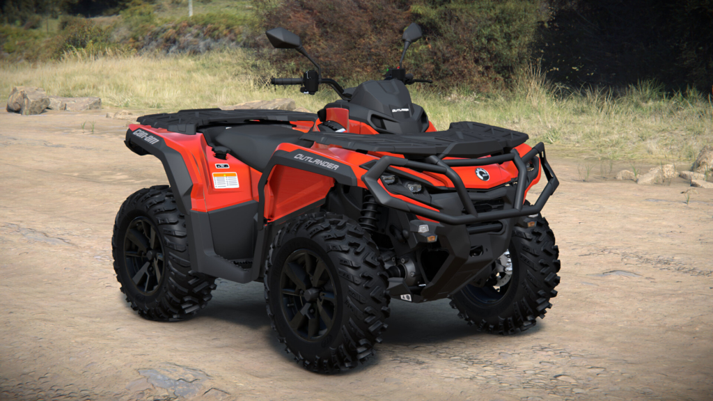 Can-Am Outlander 1000 T DPS Legion Red