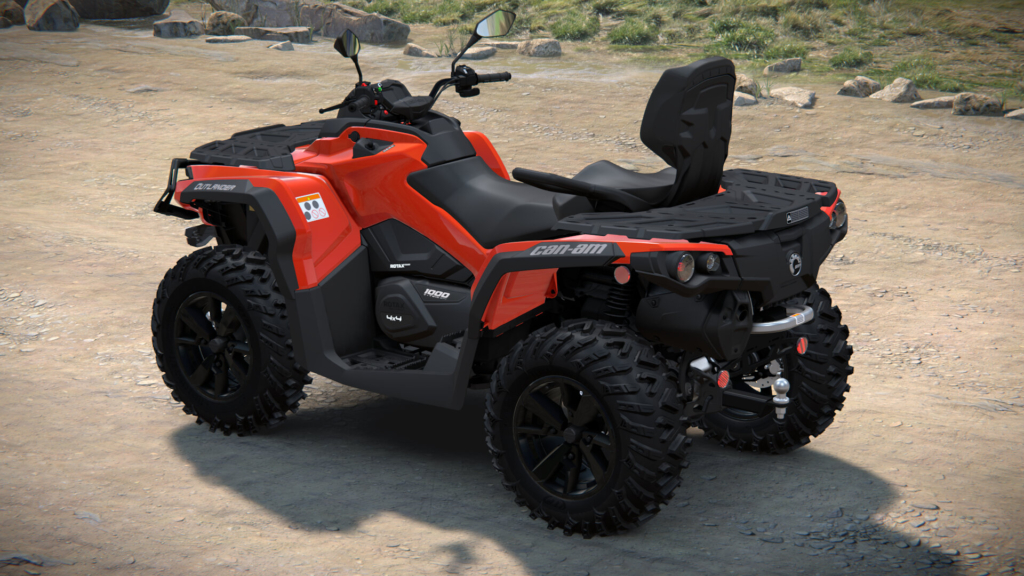 Can-Am Outlander 1000 T MAX DPS MY24 Legion Red