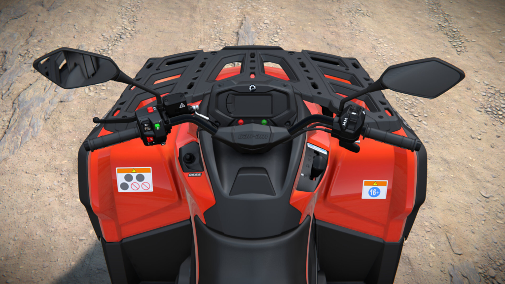 Can-Am Outlander 1000 T MAX DPS MY24 Legion Red