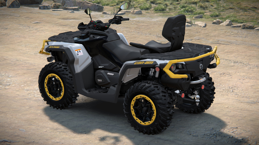 Can-Am Outlander 1000 T MAX XTp Hyper Silver & Neo Yellow