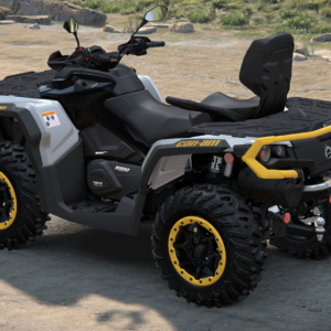 Can-Am Outlander 1000 T MAX XTp Hyper Silver & Neo Yellow - obrazek 2