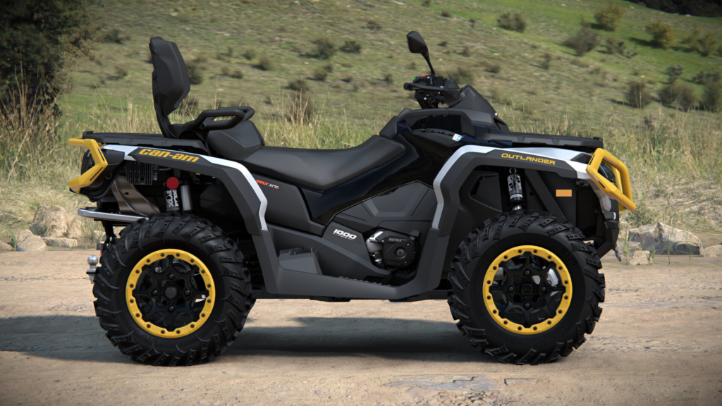 Can-Am Outlander 1000 T MAX XTp Hyper Silver & Neo Yellow