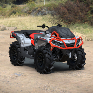 Can-Am Outlander 1000R XMR Hyper Silver & Legion Red