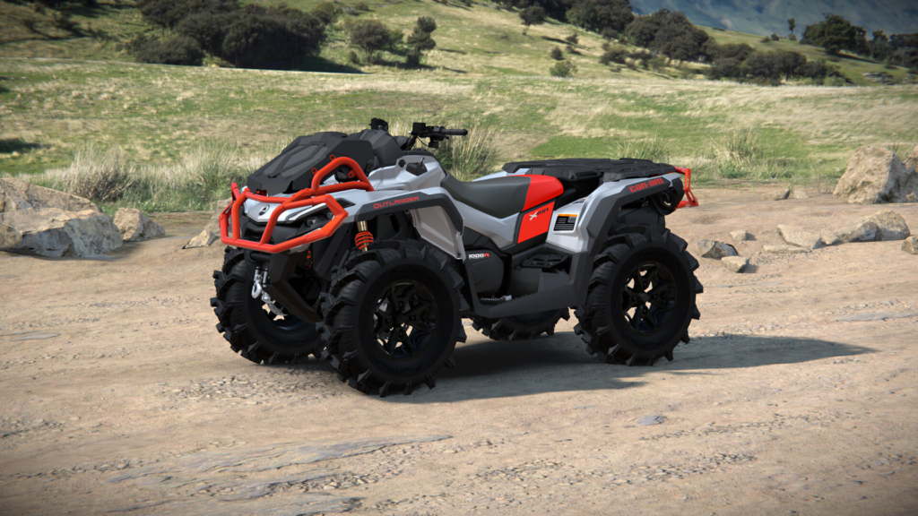 Can-Am Outlander 1000R XMR Hyper Silver & Legion Red