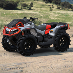 Can-Am Outlander 1000R XMR Hyper Silver & Legion Red - obrazek 3