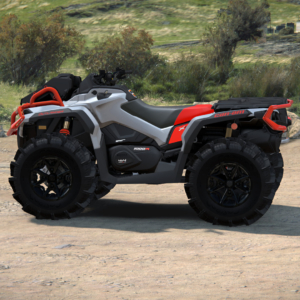 Can-Am Outlander 1000R XMR Hyper Silver & Legion Red - obrazek 4