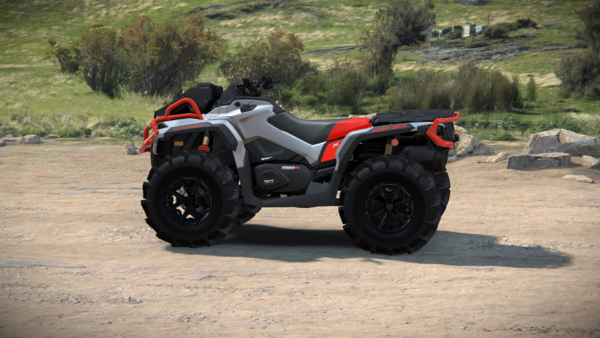 Can-Am Outlander 1000R XMR Hyper Silver & Legion Red