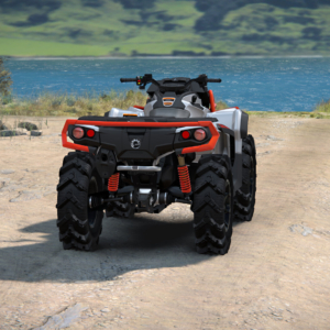 Can-Am Outlander 1000R XMR Hyper Silver & Legion Red - obrazek 6