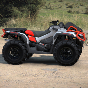 Can-Am Outlander 1000R XMR Hyper Silver & Legion Red - obrazek 8