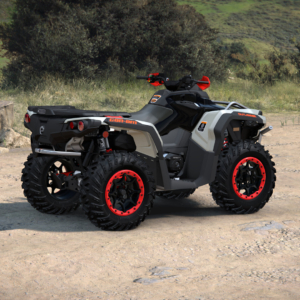 Can-Am Outlander 1000R XXC Chalk Gray & Can-Am Red - obrazek 7