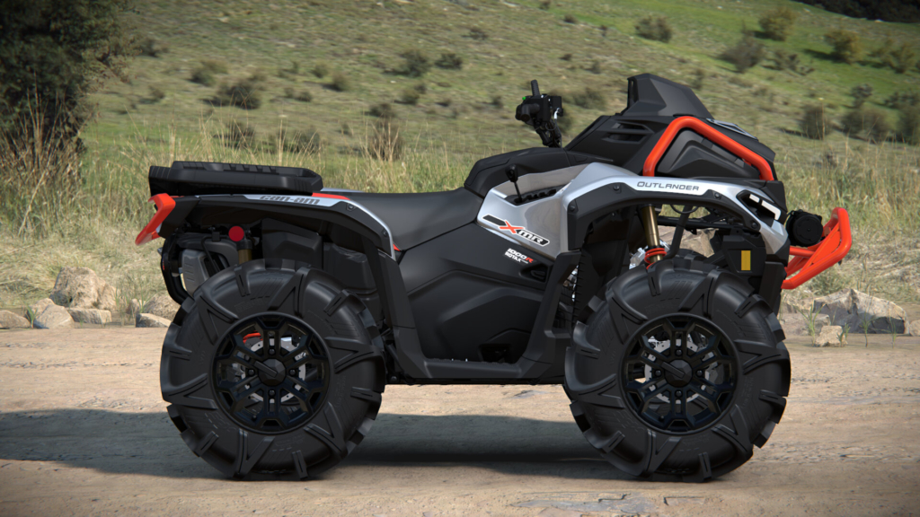 Can-Am Outlander 1000R XMR INT Hyper Silver & Legion Red MY25 G3