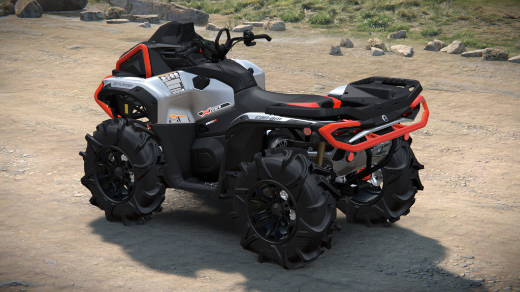 Can-Am Outlander 1000R XMR INT Hyper Silver & Legion Red MY25 G3