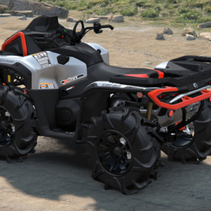 Can-Am Outlander 1000R XMR INT Hyper Silver & Legion Red MY25 G3 - obrazek 3