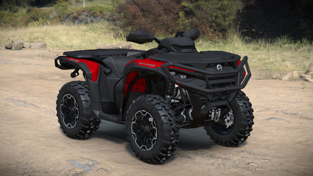 Can-Am Outlander 850 XT T Fiery Red 4ESR GEN3
