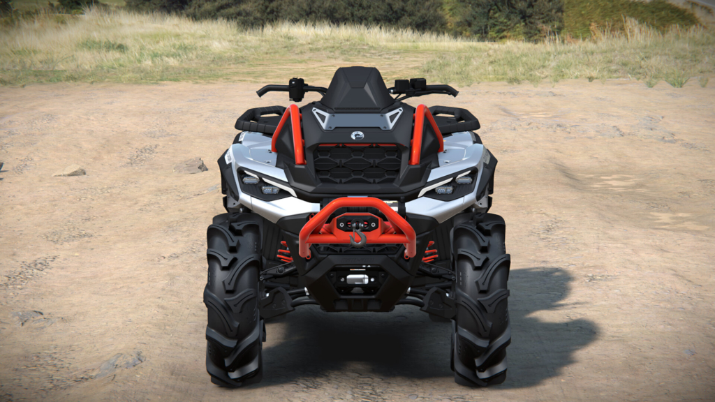 Can-Am Outlander 1000R XMR INT Hyper Silver & Legion Red MY25 G3