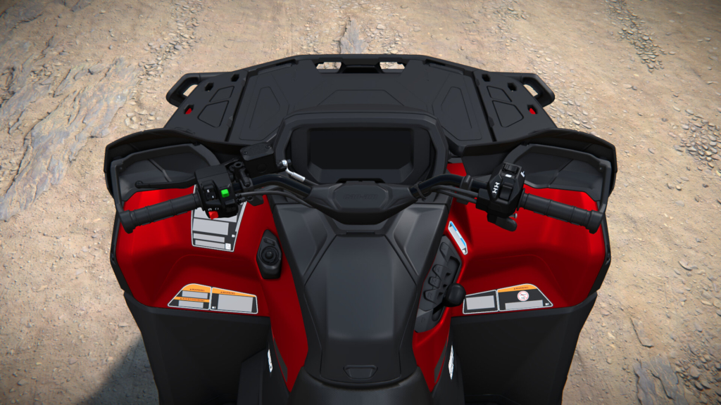 Can-Am Outlander 850 XT T Fiery Red 4ESR GEN3
