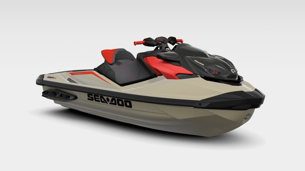 Sea-Doo RXP-X RS 325 (Tech Package) 325 Metallic Tan & Lava Red MY25