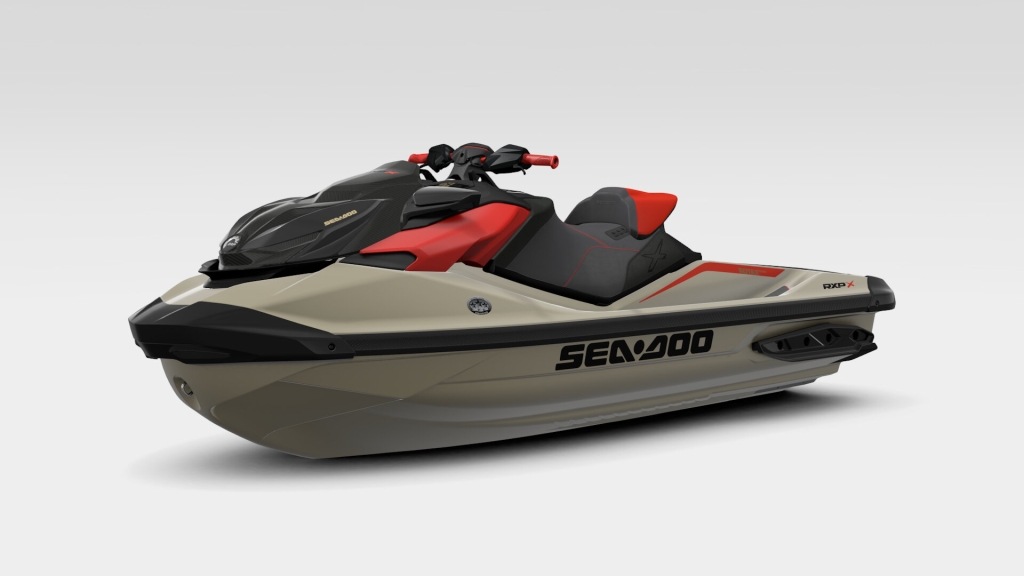 Sea-Doo RXP-X RS 325 (Tech Package) 325 Metallic Tan & Lava Red MY25