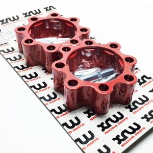 XRW DYSTANSE POLIAMIDOWE BACK RED - 110/115