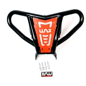 FRONT BUMPER X17 BLACK PHD RED - HONDA TRX 450
