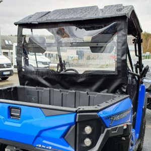 Tylna osłona, LINHAI T-BOSS 550 EPS black, 130x96cm